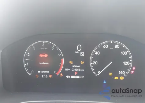 2023 Honda Cr-V Ex Awd из США, поврежденный, VIN 7FARS4H49PE001373